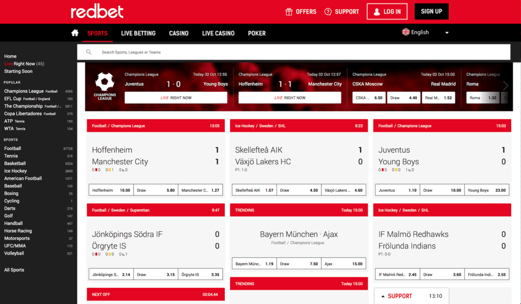 Redbet 2 baste live redbet