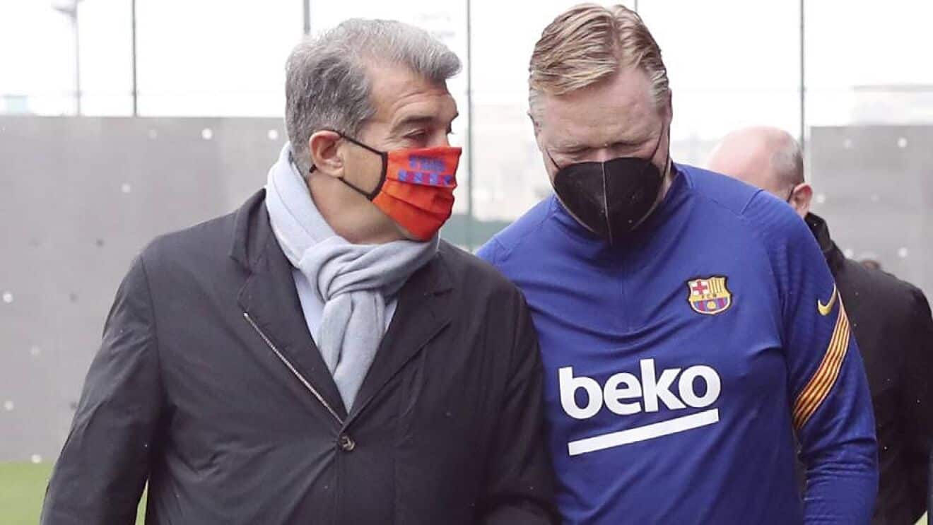 Laporta vs Koeman