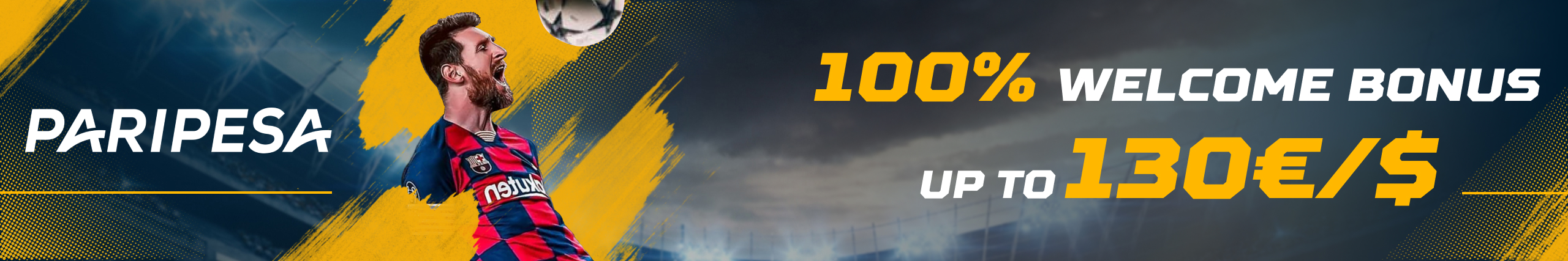 Paripesa Homepage Banner Image